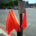 Street Crossing Flags