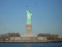 A view of Liberty Enlightening The World from the ferry